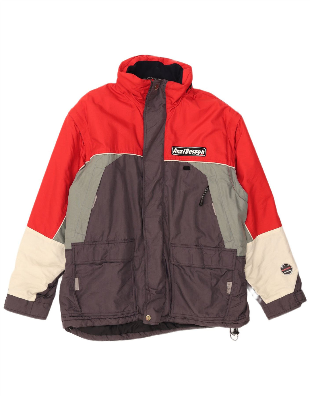 Anzi Besson muška vjetrovka jakna UK 42 XL višebojni Colourblock