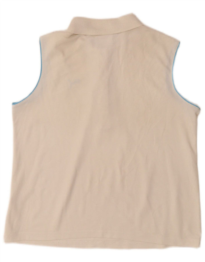 PUMA ženska polo majica bez rukava UK 14 srednje bijele boje