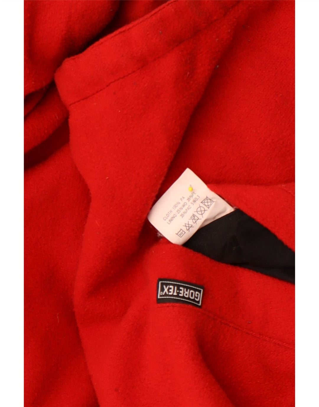 Vintage muška gore-tex grafička reverzibilna jakna UK 40 veliki crveni poliamid