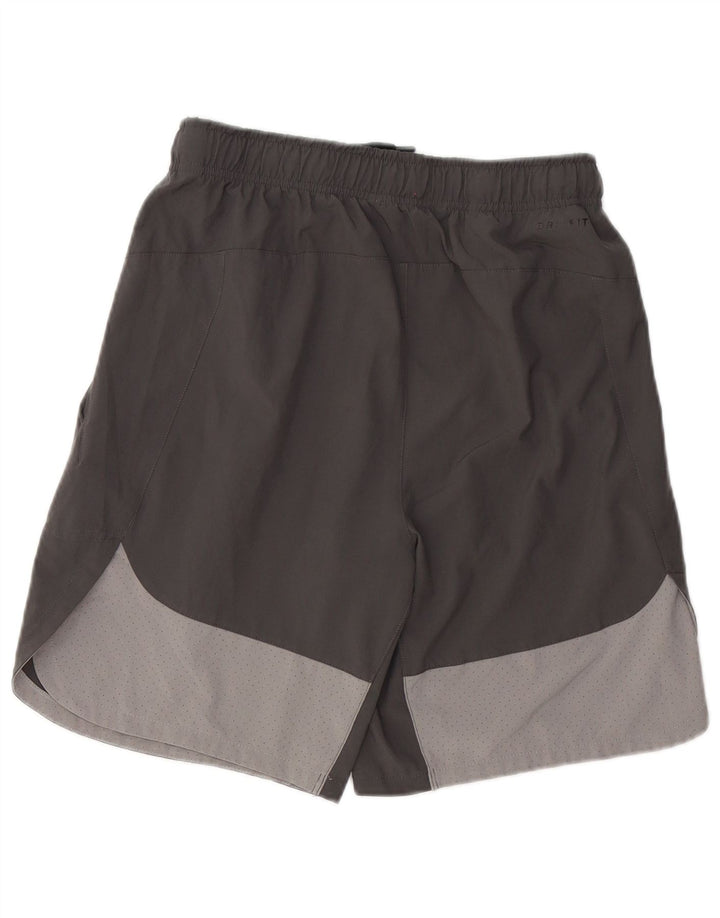 Nike muške Dri Fit sportske kratke hlače male sive boje od poliestera