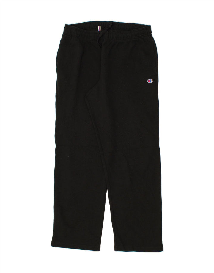 CHAMPION Mens Tracksuit Trousers Large Black Cotton Vintage Champion and Second-Hand Champion from Messina Hembry 