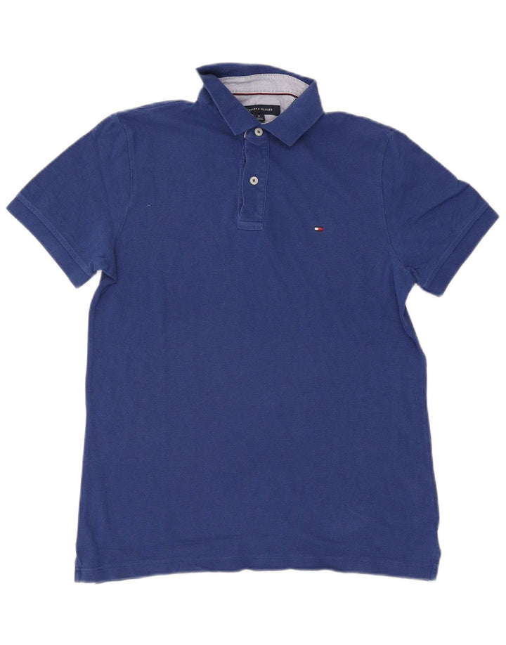 Tommy Hilfiger muška polo majica Srednje plavi pamuk