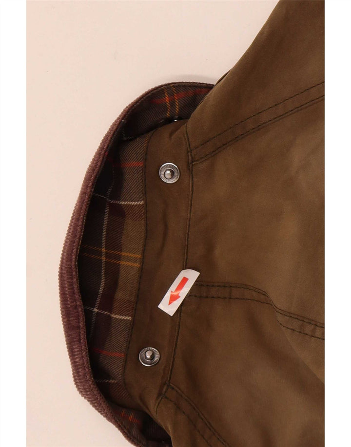 Barbour ženska jakna od voštanog pamuka UK 14 Large Brown
