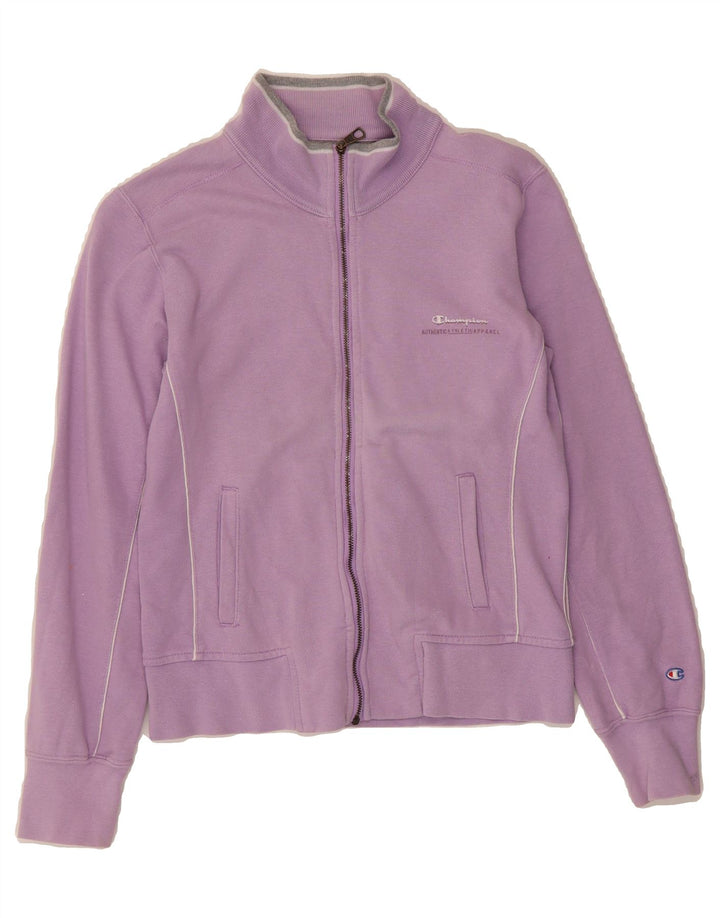 CHAMPION Womens Heritage Classics Tracksuit Top Jacket UK 10 Small Purple Vintage Champion and Second-Hand Champion from Messina Hembry 