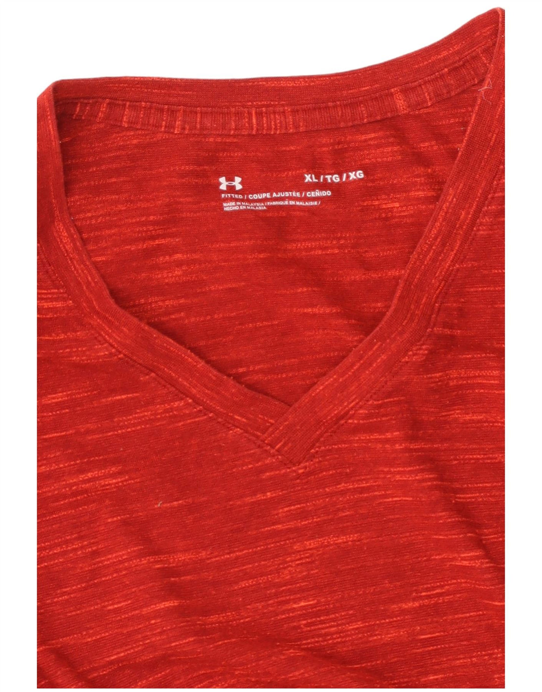 UNDER ARMOUR Muška majica kratkih rukava XL s crvenim flekama