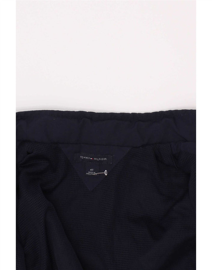 Bomber jakna Tommy Hilfiger Bomber 3-4 godine tamnoplava od poliestera