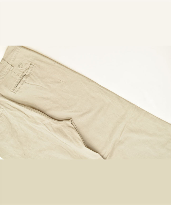 TIMBERLAND Mens Straight Chino Trousers W35 L33 Grey Cotton Classic | Vintage | Thrift | Second-Hand | Used Clothing | Messina Hembry 