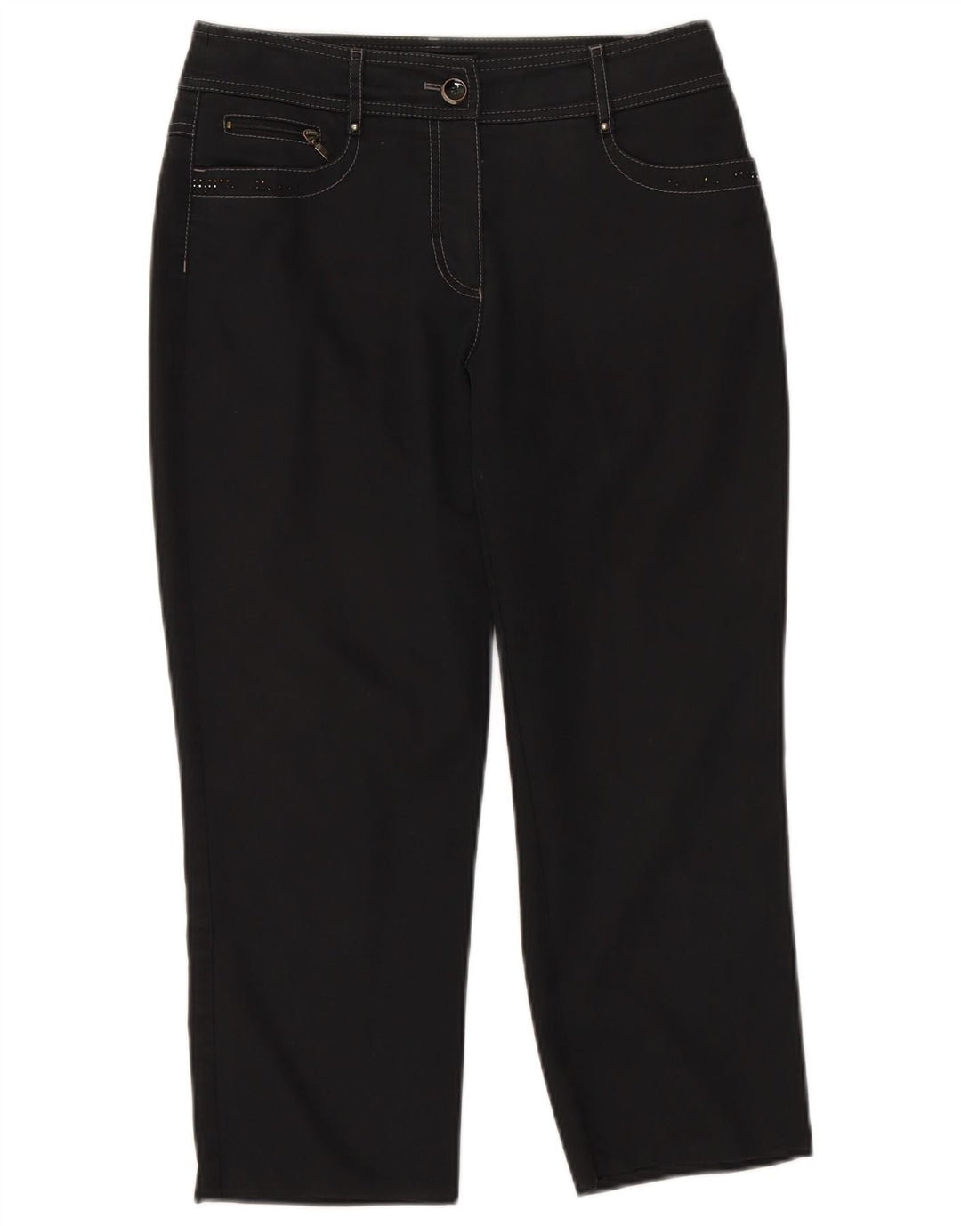 GERRY WEBER Ženske kratke kratke hlače W30 L23 crne