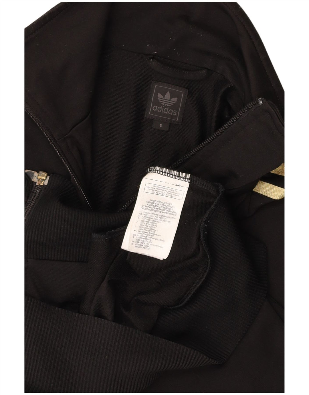 ADIDAS Muška trenirka Gornja jakna Mala crna poliester