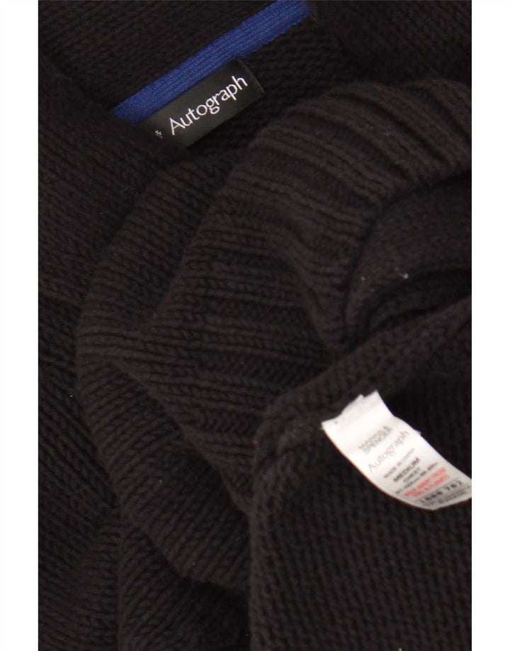 Marks & Spencer muški autograph kardigan pulover UK 38/40 srednje crna