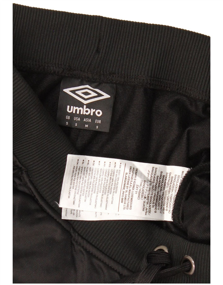 Umbro muške trenirke, male crne hlače od poliestera