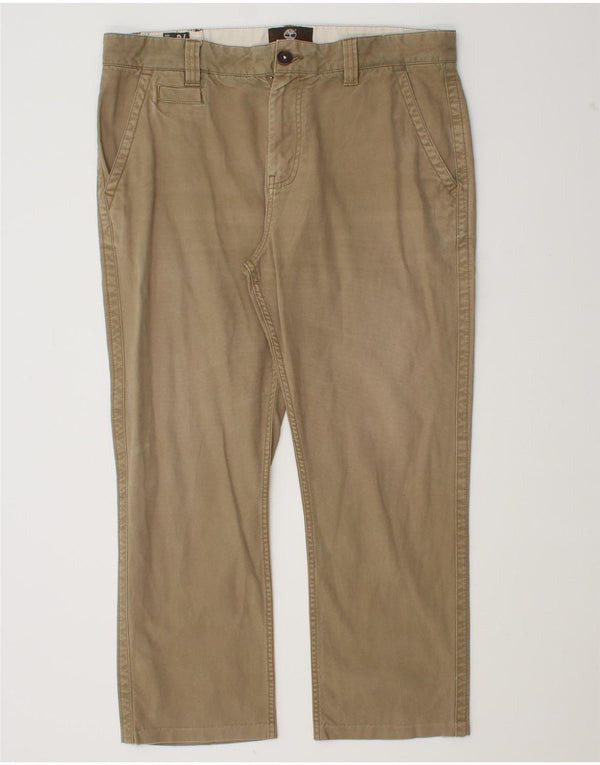 Timberland muške Earthkeepers ravne chino hlače W34 L26 kaki