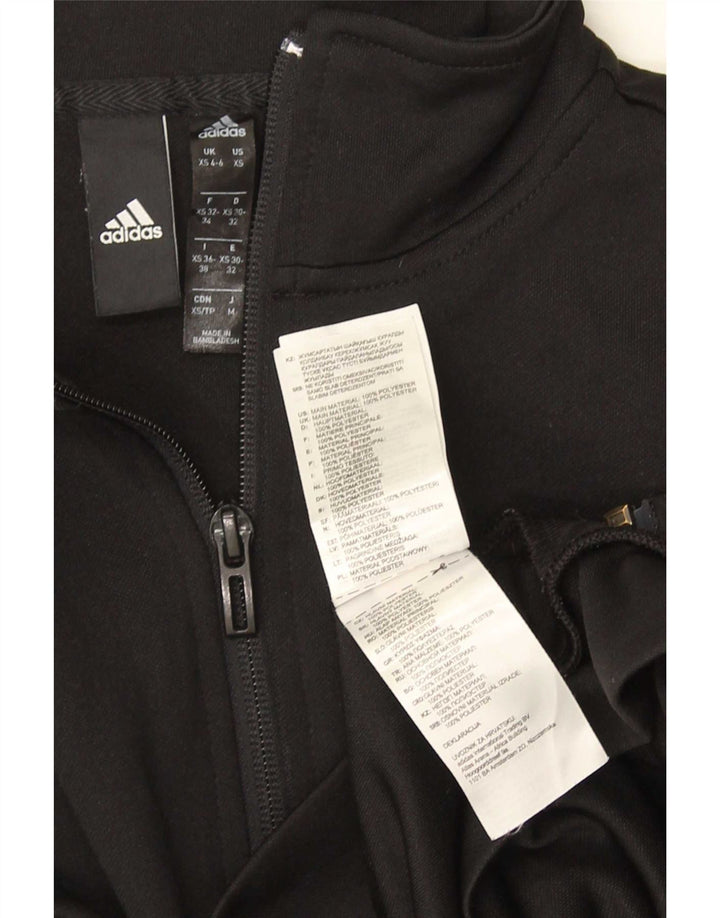 Adidas ženska gornja jakna za trenirku UK 4/6 XS crni poliester