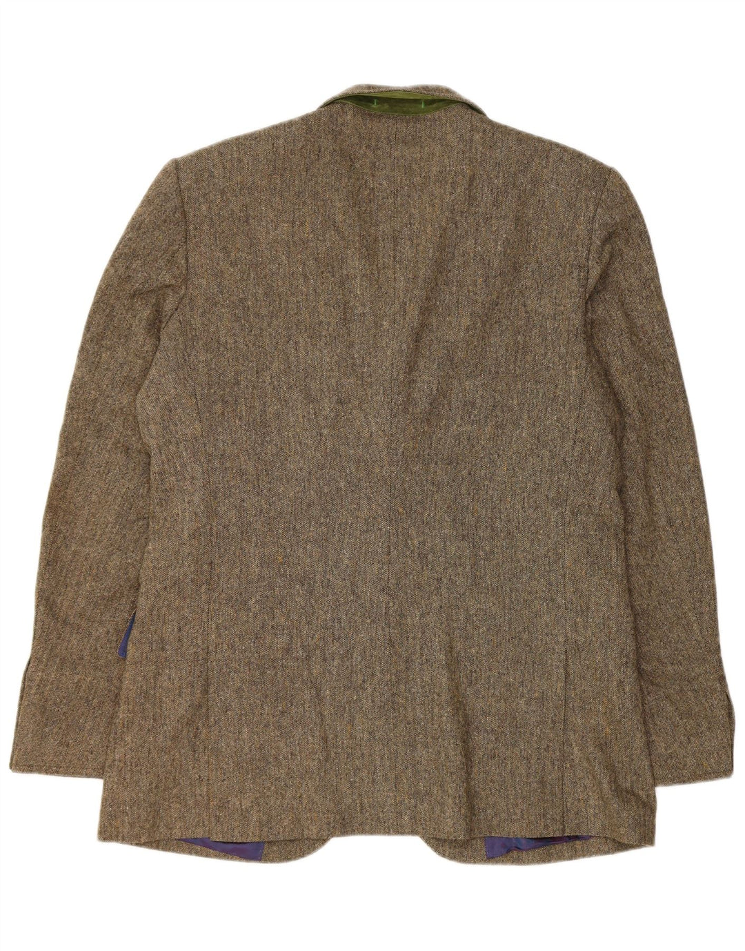 Muška jakna s 2 gumba Ted Baker, veličina 5 XL, smeđi poliester