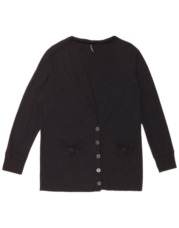 Marks & Spencer ženski kardigan pulover UK 18 XL crni pamuk