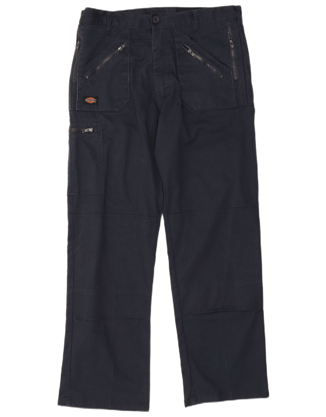 Dickies muške ravne kargo hlače W34 L31 tamnoplavi poliester