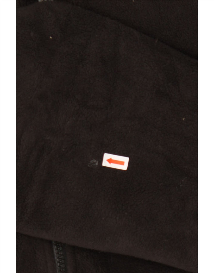 EDDIE BAUER Mens Fleece Jacket UK 38 Medium Black Polyester Vintage Eddie Bauer and Second-Hand Eddie Bauer from Messina Hembry 