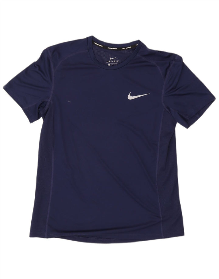 Nike Dri Fit majica kratkih rukava srednje tamnoplava
