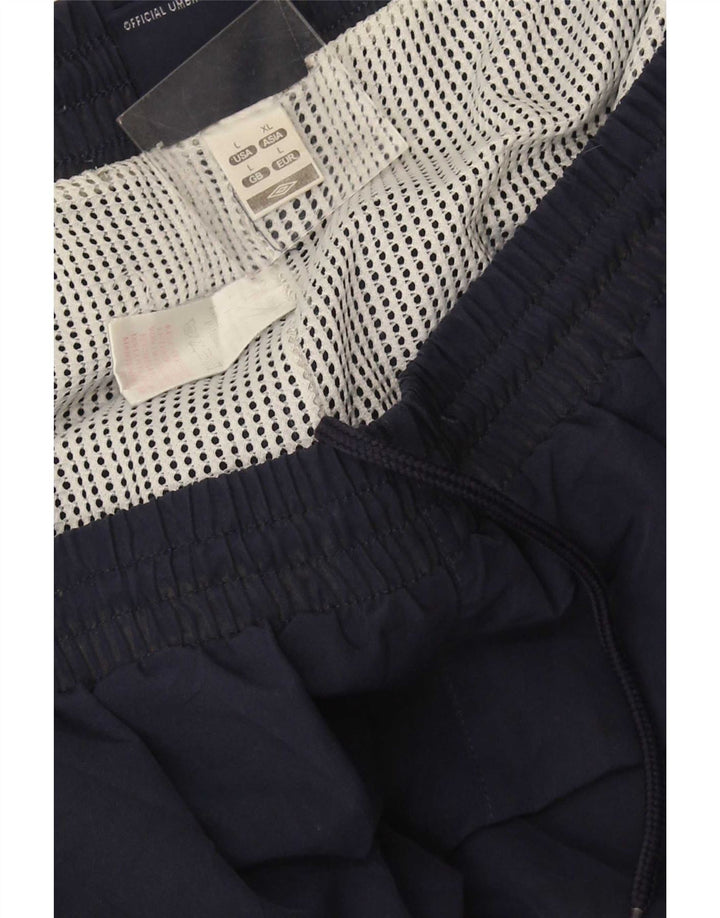 Umbro muške trenirke Hlače Joggers Large tamnoplavi poliester