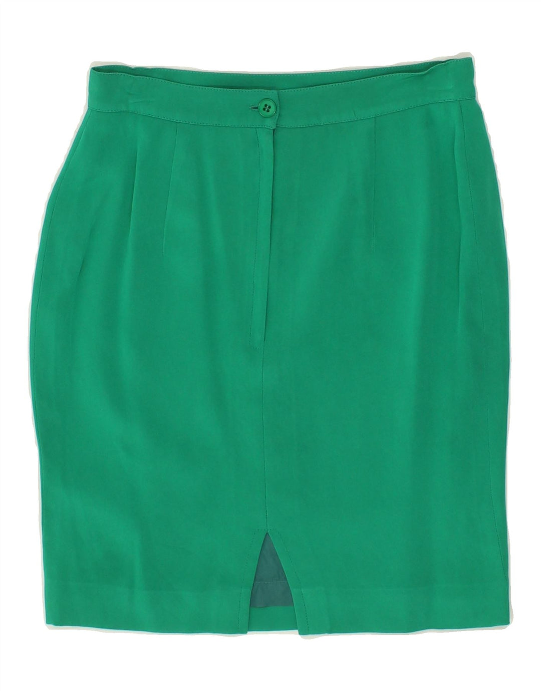 VINTAGE Womens Pencil Skirt W26 Small Green Vintage Vintage and Second-Hand Vintage from Messina Hembry 