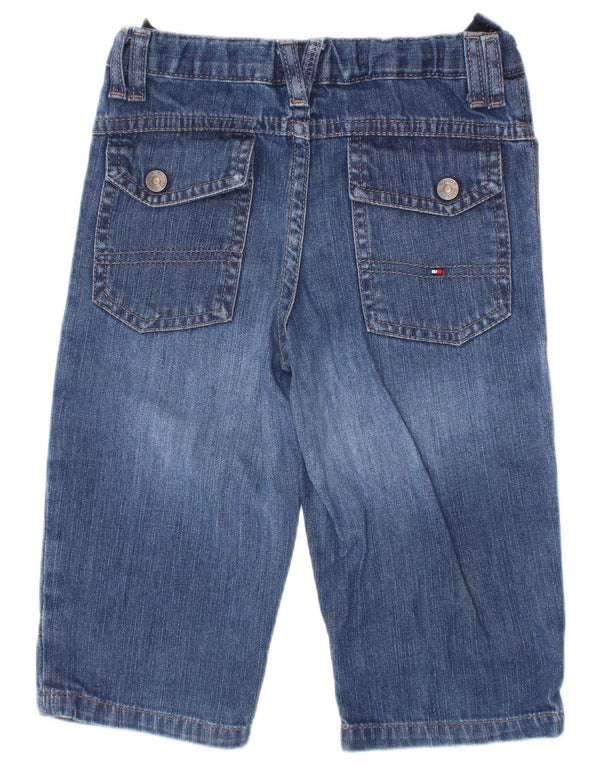 Tommy Hilfiger ravne traperice za dječake 12-18 mjeseci W20 L11 plavi pamuk