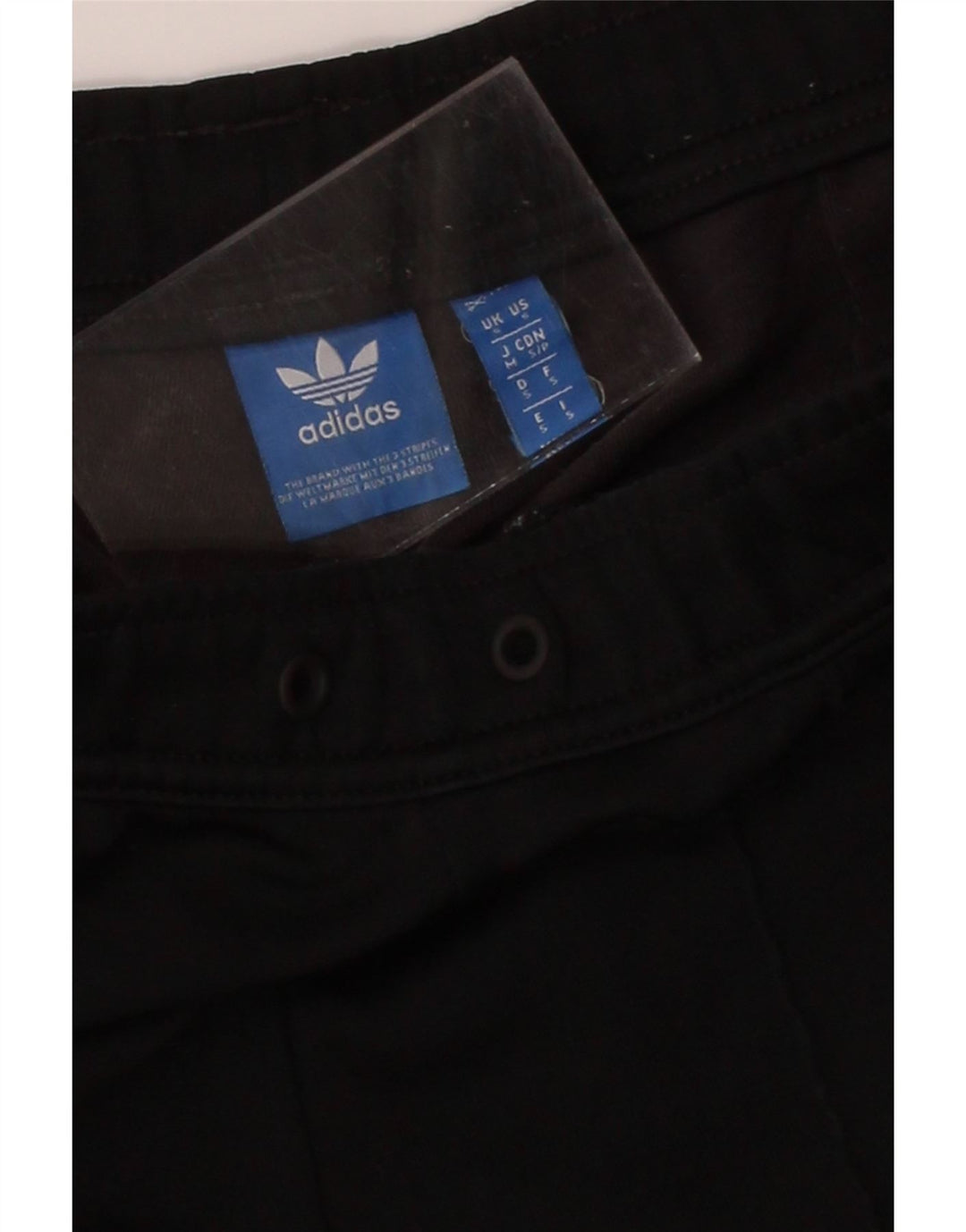 ADIDAS Mens Tracksuit Trousers Small  Black Polyester Vintage Adidas and Second-Hand Adidas from Messina Hembry 