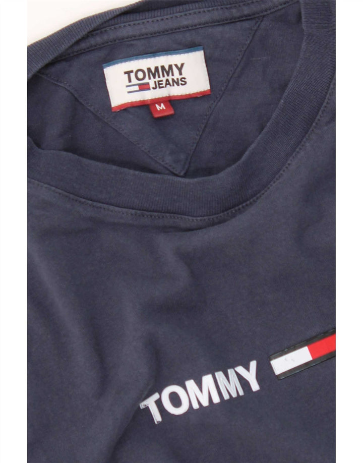 Tommy Hilfiger muška majica kratkih rukava srednje plava s grafičkim motivima
