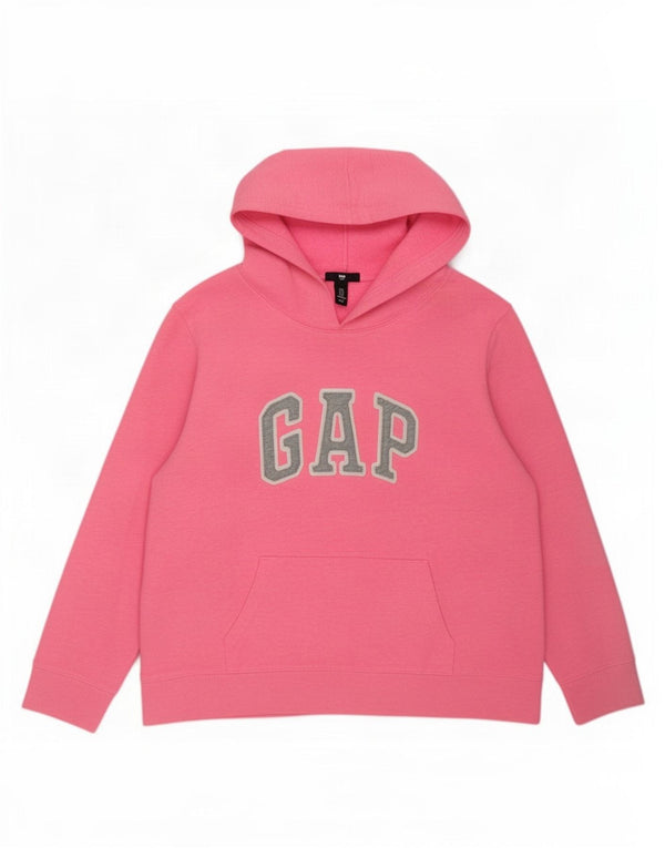 Gap Ženska majica s kapuljačom s kapuljačom UK 18 XL, ružičasti pamuk