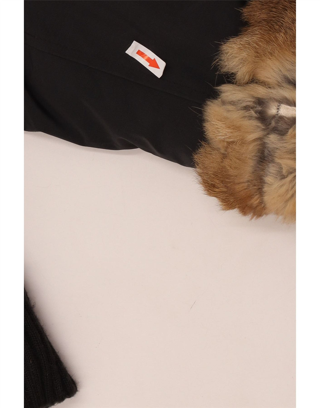 Woolrich ženska podstavljena jakna UK 14 Srednje crni najlon u boji