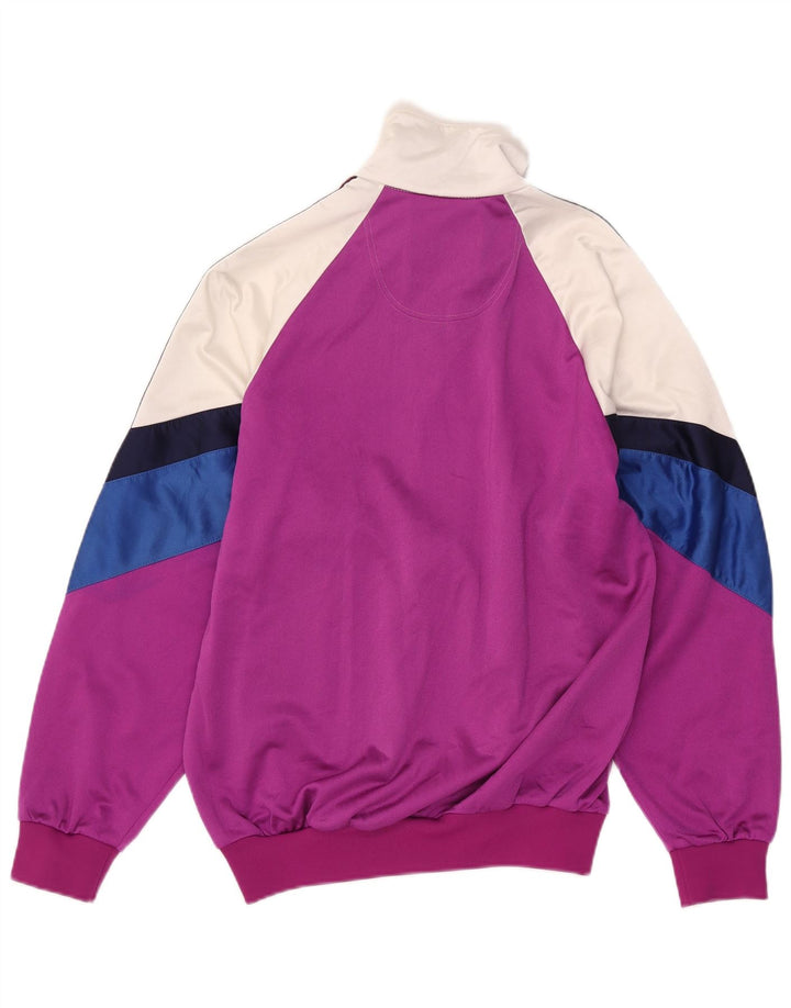 Asics muška trenirka s grafičkim detaljima, mala ružičasta poliamidna retro boja