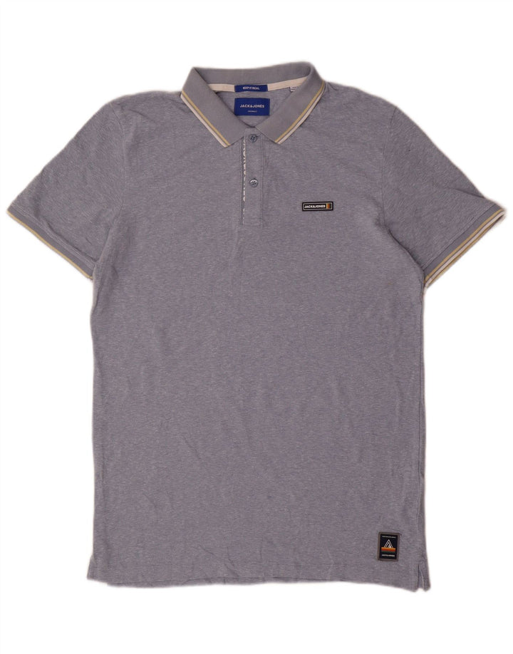 Jack & Jones muška polo majica veliki plavi poliester