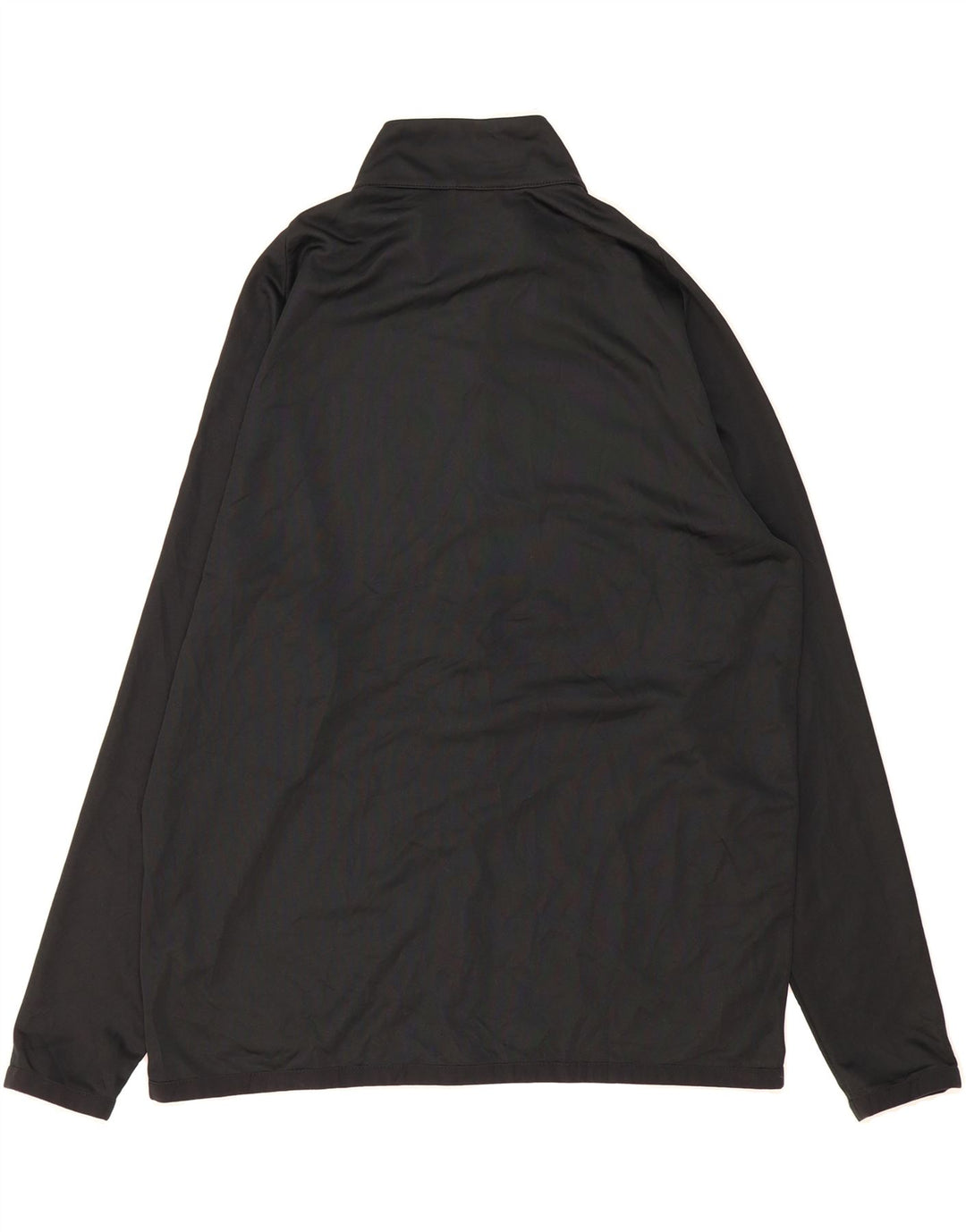 NIKE Mens Dri Fit Graphic Tracksuit Top Jacket Large Black Polyester Vintage Nike and Second-Hand Nike from Messina Hembry 