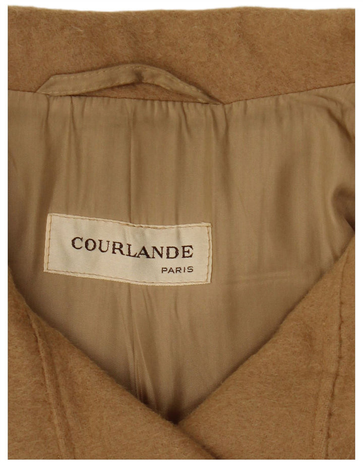 COURLANDE ženski kaput s dvostrukim kopčanjem UK 12 Srednje bež