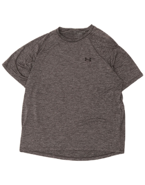 Under Armour muška majica kratkih rukava XL sivi flekasti poliester