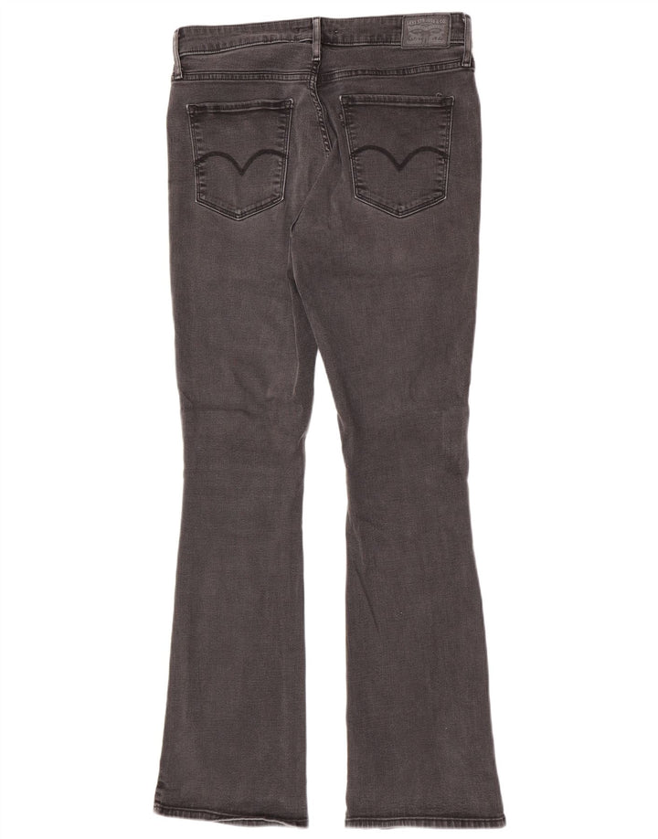 Levi's ženske 725 traperice visokog struka W32 L32 sivi pamuk
