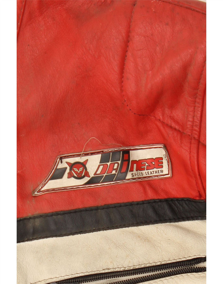 DAINESE muška biciklistička jakna IT 54 2XL višebojna koža u boji