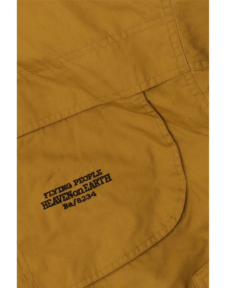 Vintage muška pomoćna jakna IT 52 XL žuti poliester