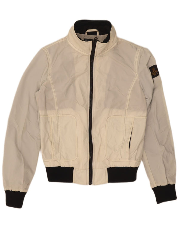 Refrigiwear ženska jakna bomber Cruz UK 14 Veliki bijeli najlon u boji