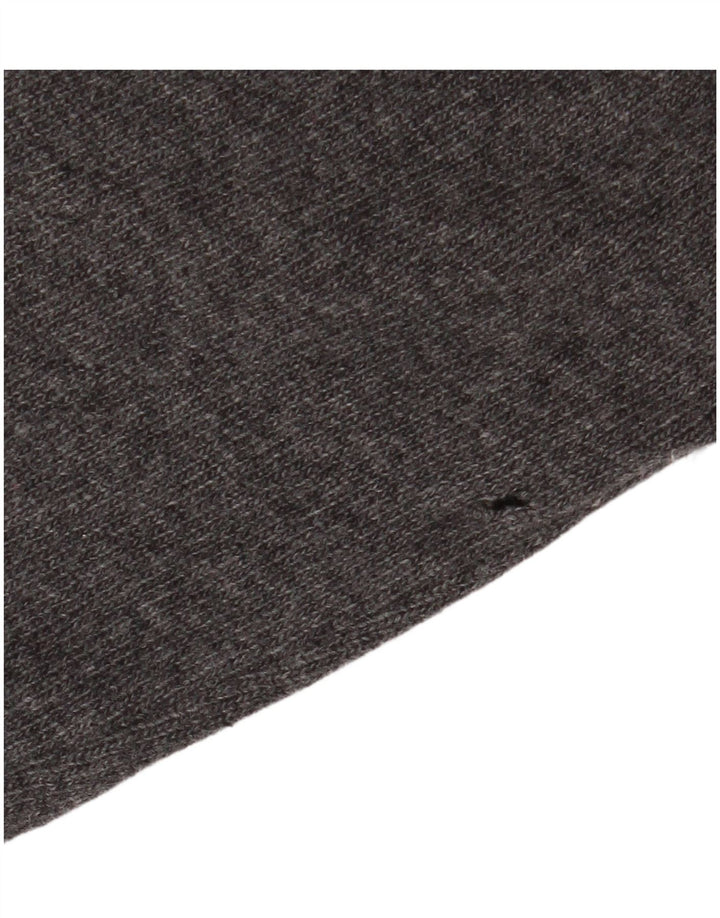 BARBOUR Džemper sa šalom i izrezom za dječake 15-16 godina 2XL Siva Fair Isle vuna