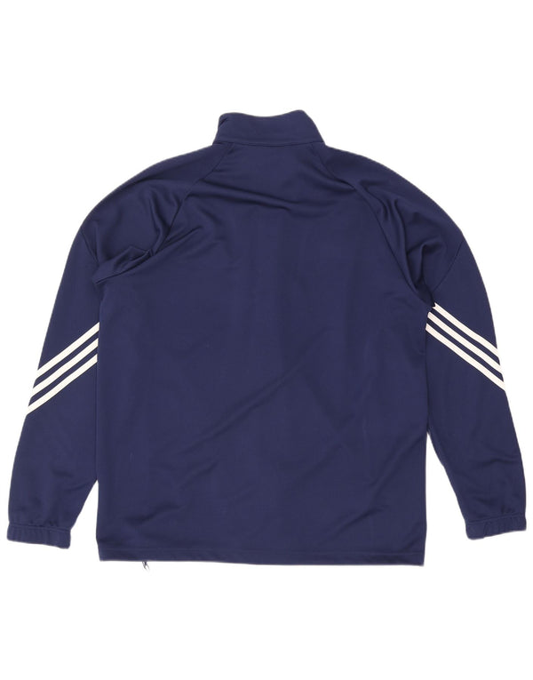 Adidas muška trenirka Climalite Gornja jakna XL tamnoplavi poliester