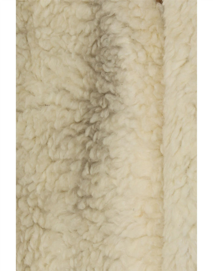 VINTAGE Womens Leather Jacket UK 38 Medium Brown Leather Vintage Vintage and Second-Hand Vintage from Messina Hembry 