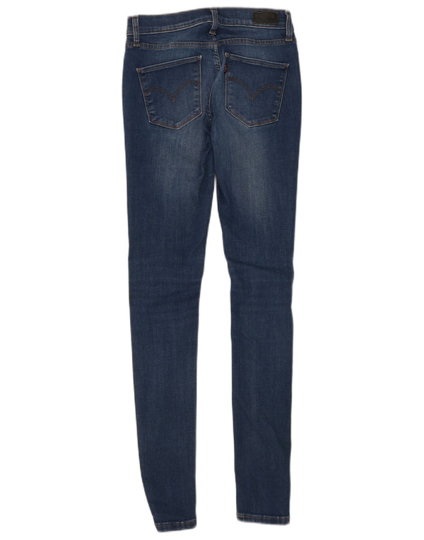 Levi's ženske uske uske traperice W27 L32 plavi pamuk