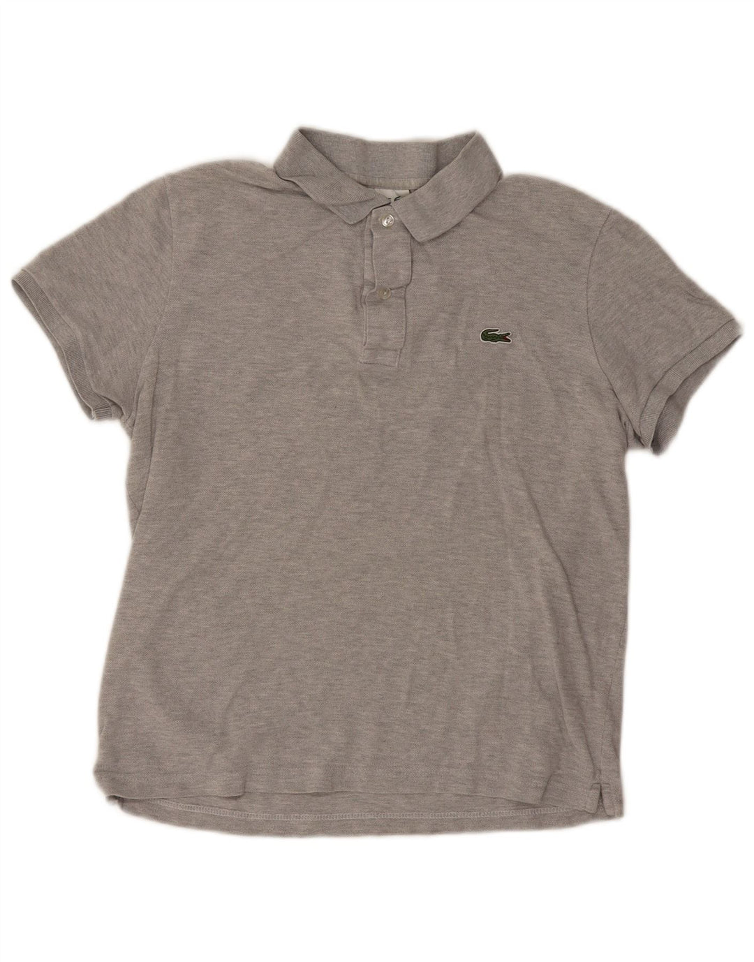 Lacoste muška uska polo majica veličine 4, srednje sivi pamuk