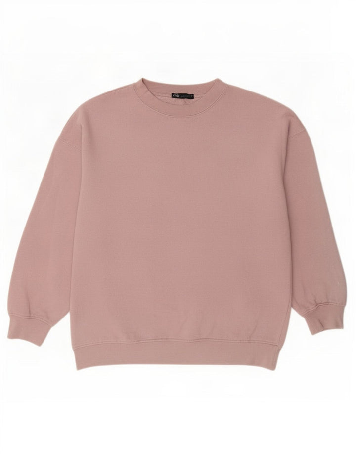 Preveliki ženski džemperi Zara UK 10 Small Pink