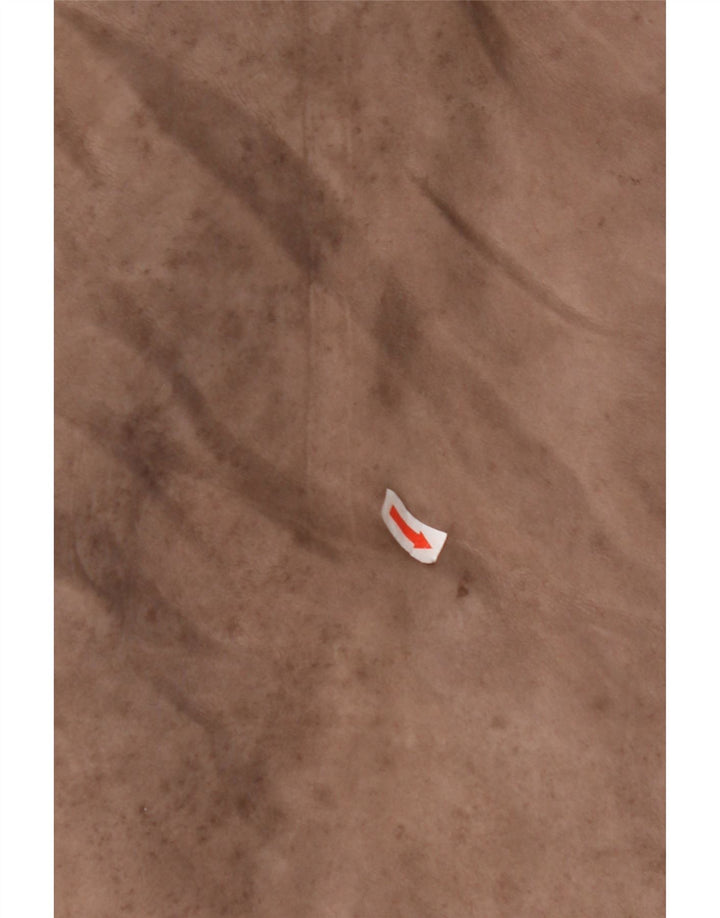 VINTAGE ženski kaput od šišanih šiša UK 14 Veliki bež