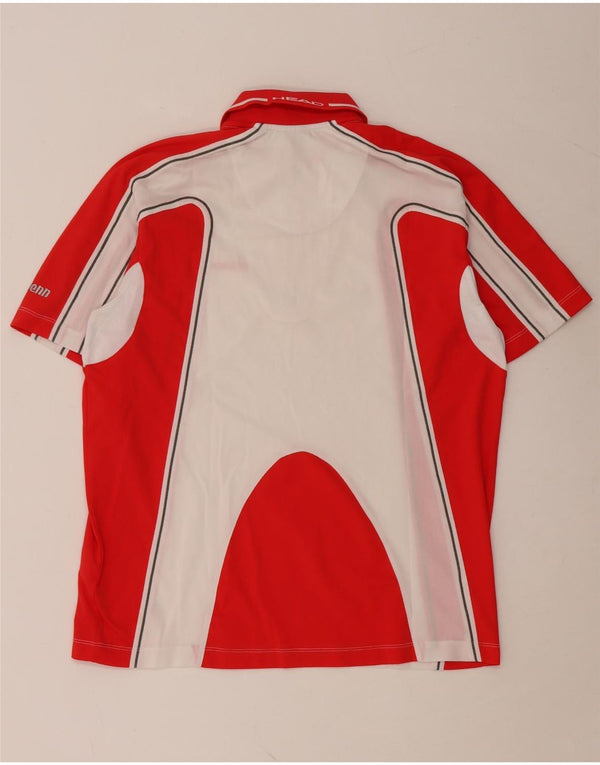 HEAD Muška polo majica IT 52 veliki crveni poliester u boji