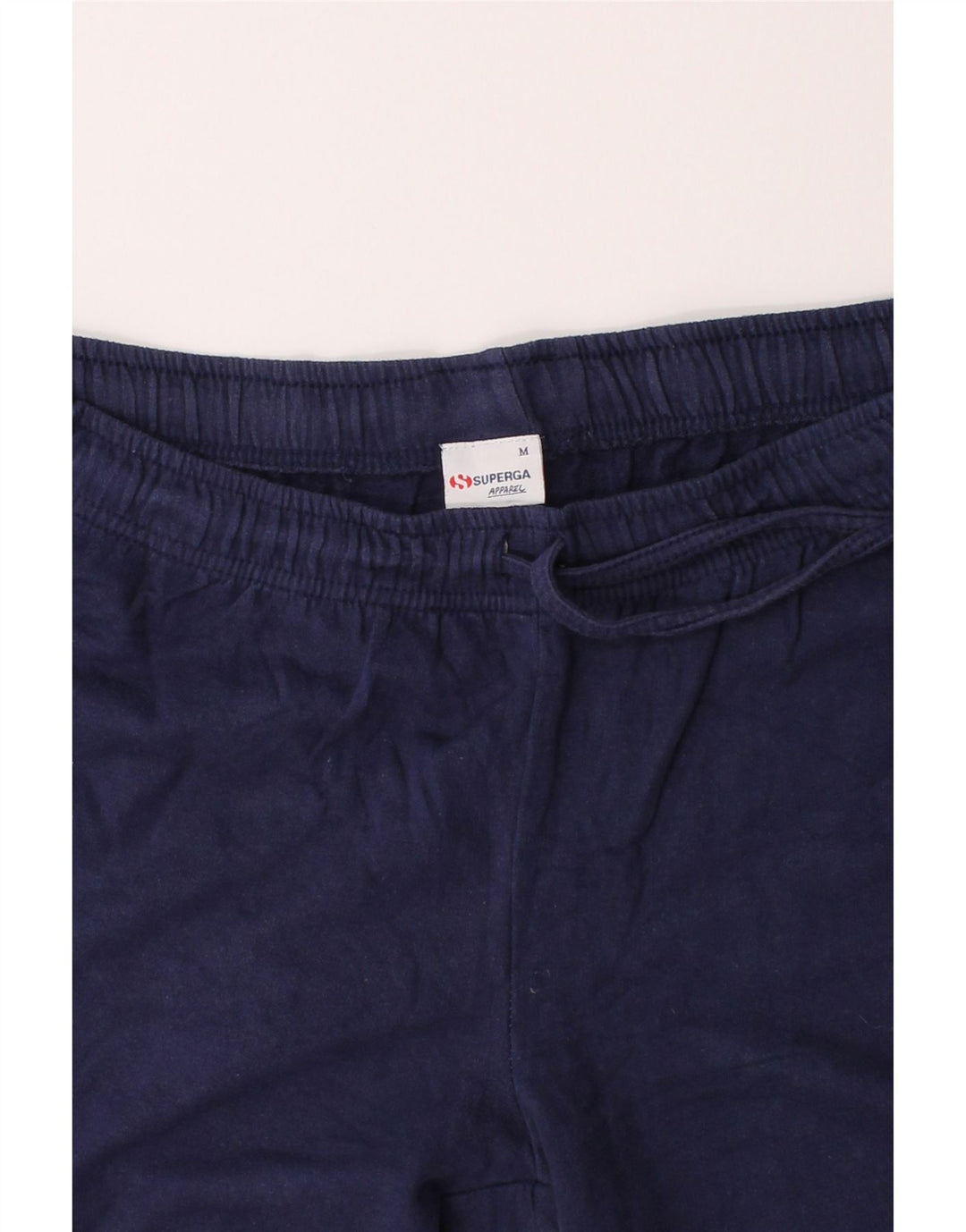 SUPERGA Mens Tracksuit Trousers Joggers Medium Navy Blue Cotton Vintage Superga and Second-Hand Superga from Messina Hembry 