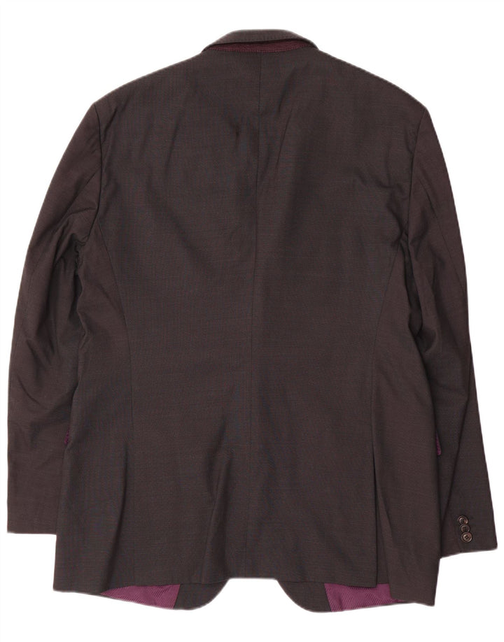 Hugo Boss muška jakna s 2 gumba EU 54 2XL siva vuna