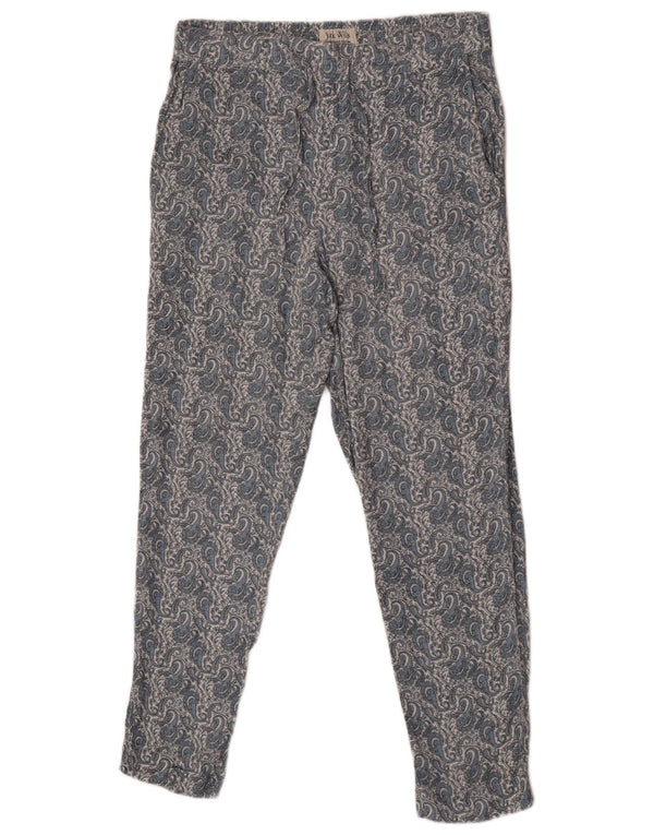 Jack Wills Ženske Chino hlače visokog struka UK 12 Srednje W32 L29 Plave