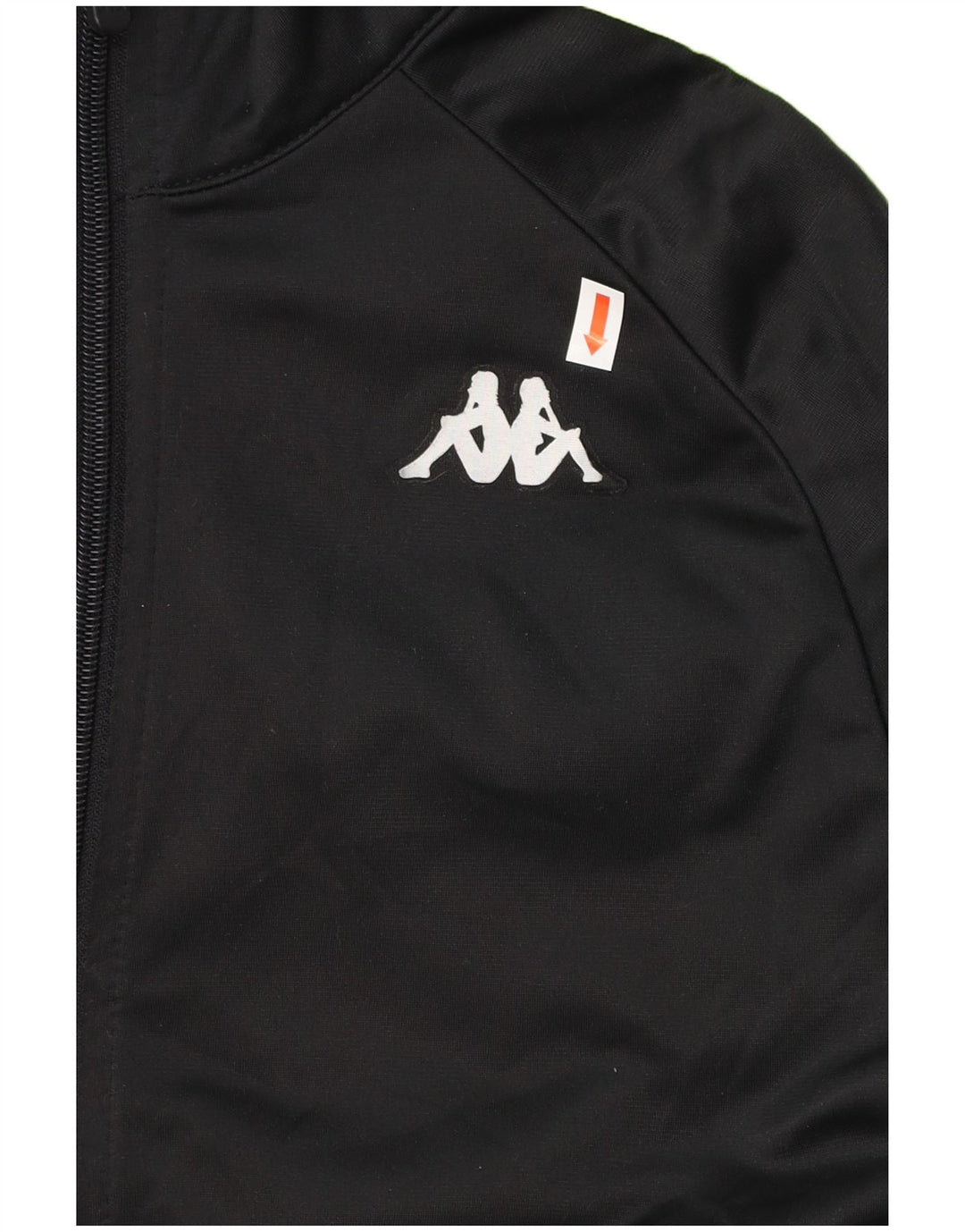 KAPPA Boys Graphic Puna trenirka 15-16 godina crna poliester u boji